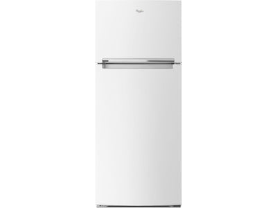 Whirlpool Réfrigérateur 17,6 pi³ à congélateur en haut blanc WRT518SZFW