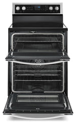 Whirlpool Stainless Steel Electric Double Range (6.7 Cu. Ft.) - YWGE745C0FS