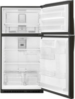 Whirlpool 32.8" 21 Cu. Ft. Black Stainless Steel Top-Freezer Refrigerator - WRT541SZHV