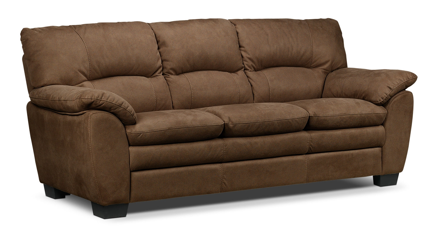 Kelleher Sofa, Loveseat and Chair Set - Hazelnut