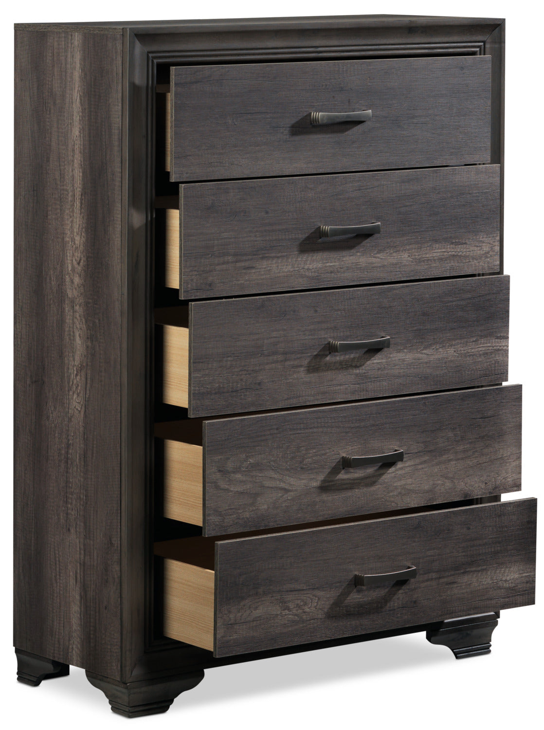 Sophie 5 Drawer Chest - Weathered Grey