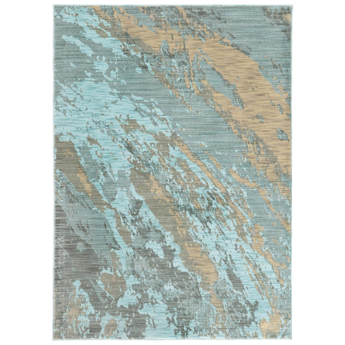 Tempe W6367AL Marble Area Rug (5'3"X7'6")