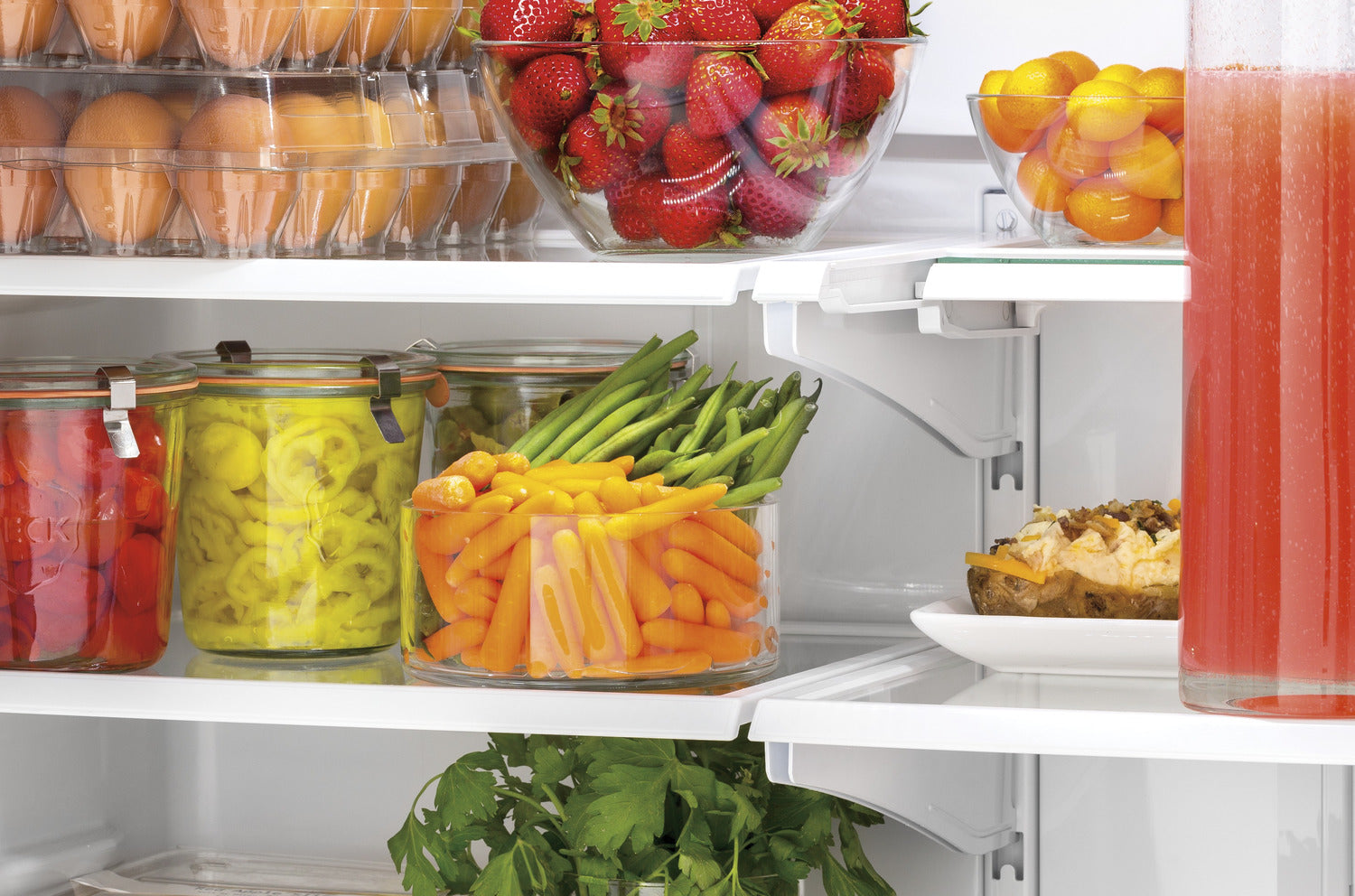 GE 32.75" 18.6 Cu. Ft. Black Counter-Depth French Door Refrigerator - GWE19JGLBB