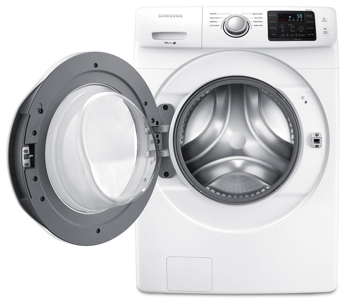 Samsung White Front-Load Washer (5.2 Cu. Ft. IEC) - WF45M5100AW/A5