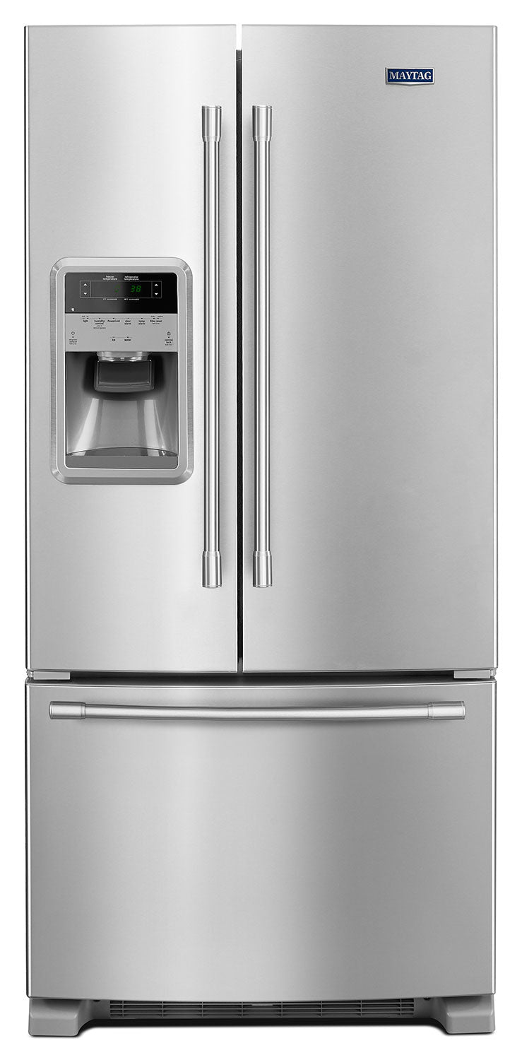 Maytag Fingerprint-Resistant Stainless Steel French Door Refrigerator (22 Cu. Ft.) - MFI2269FRZ