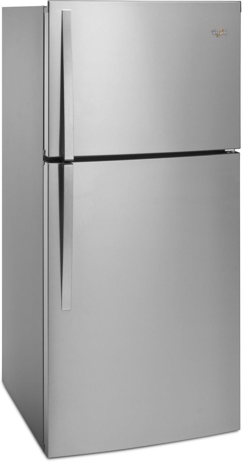Whirlpool Metallic Steel Top-Freezer Refrigerator (19 Cu. Ft.) - WRT519SZDG