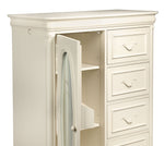 Amber Door Chest - Antique White