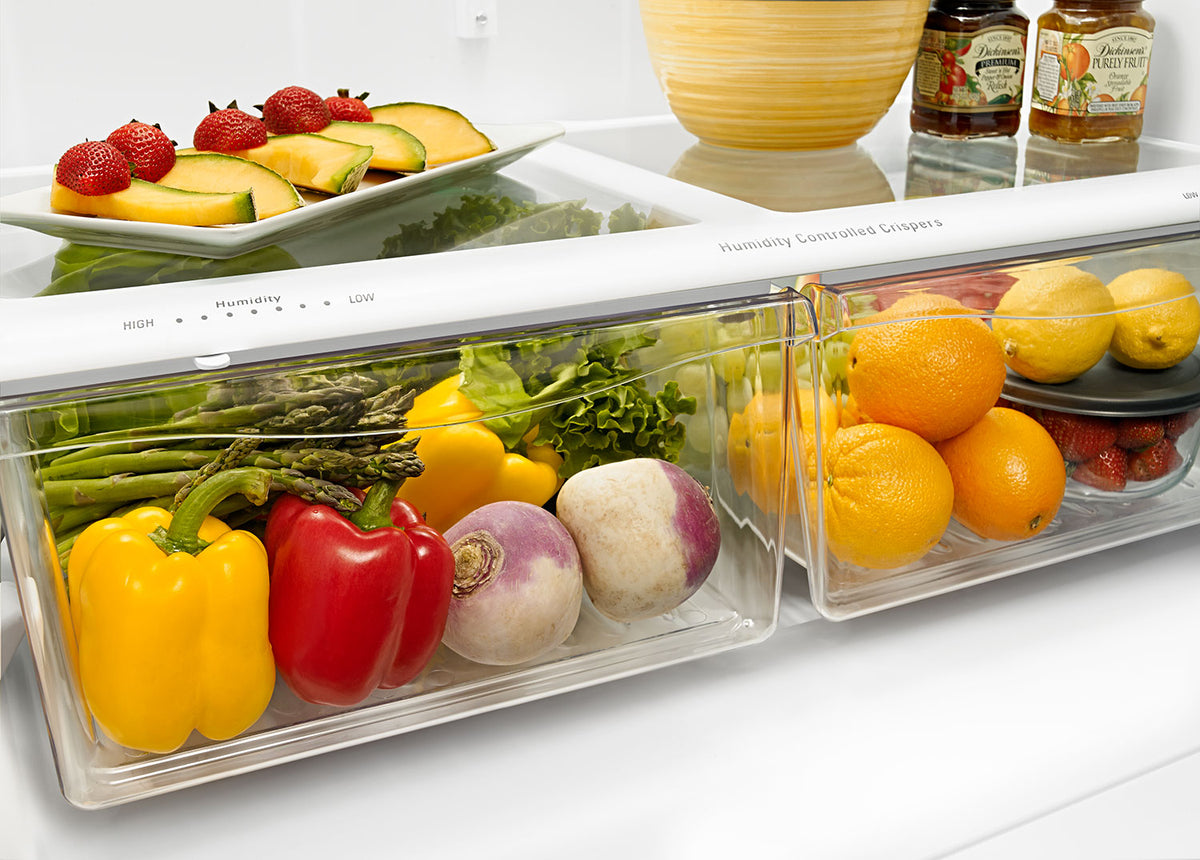 Amana White Bottom-Freezer Refrigerator (22.1 Cu. Ft.) - ABB2224BRW
