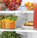 GE Stainless Steel Counter-Depth French Door Refrigerator (18.6 Cu. Ft.) - GWE19JSLSS