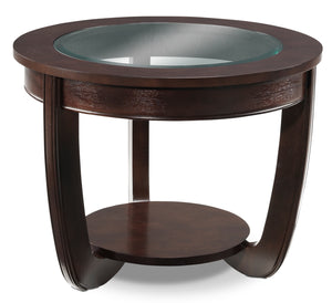 Kitson Table de bout - cerisier