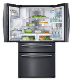 Samsung Black Stainless Steel French Door Refrigerator (28 Cu. Ft.) - RF28JBEDBSG/AA