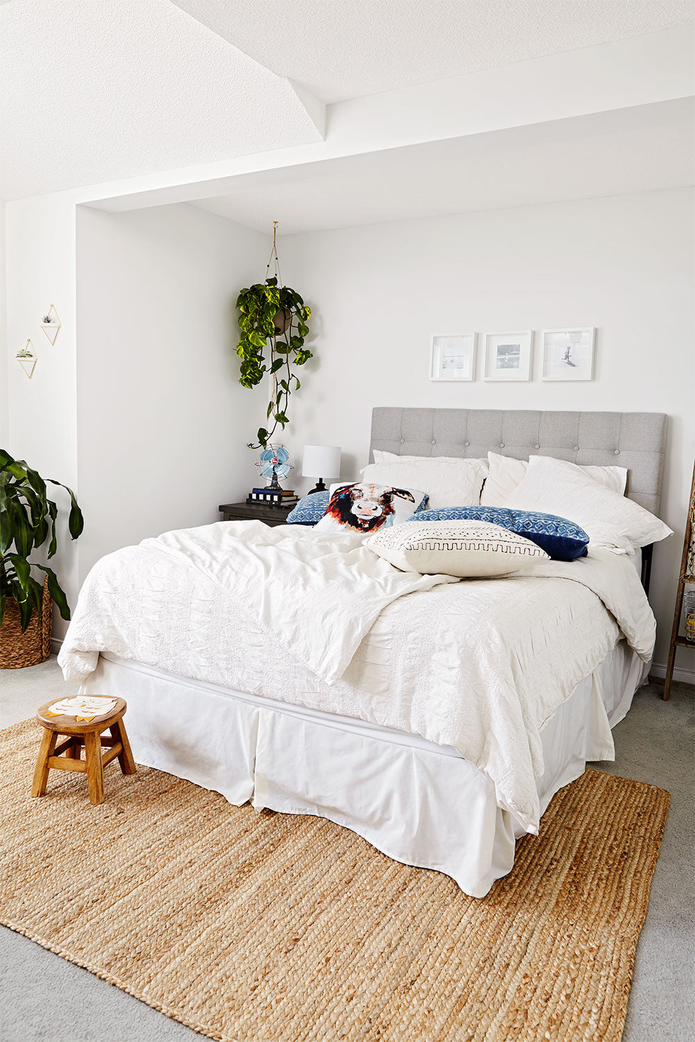 Sunup King Headboard - Beige