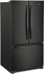 Whirlpool Black French Door Refrigerator (25 Cu. Ft.) - WRF535SWHB