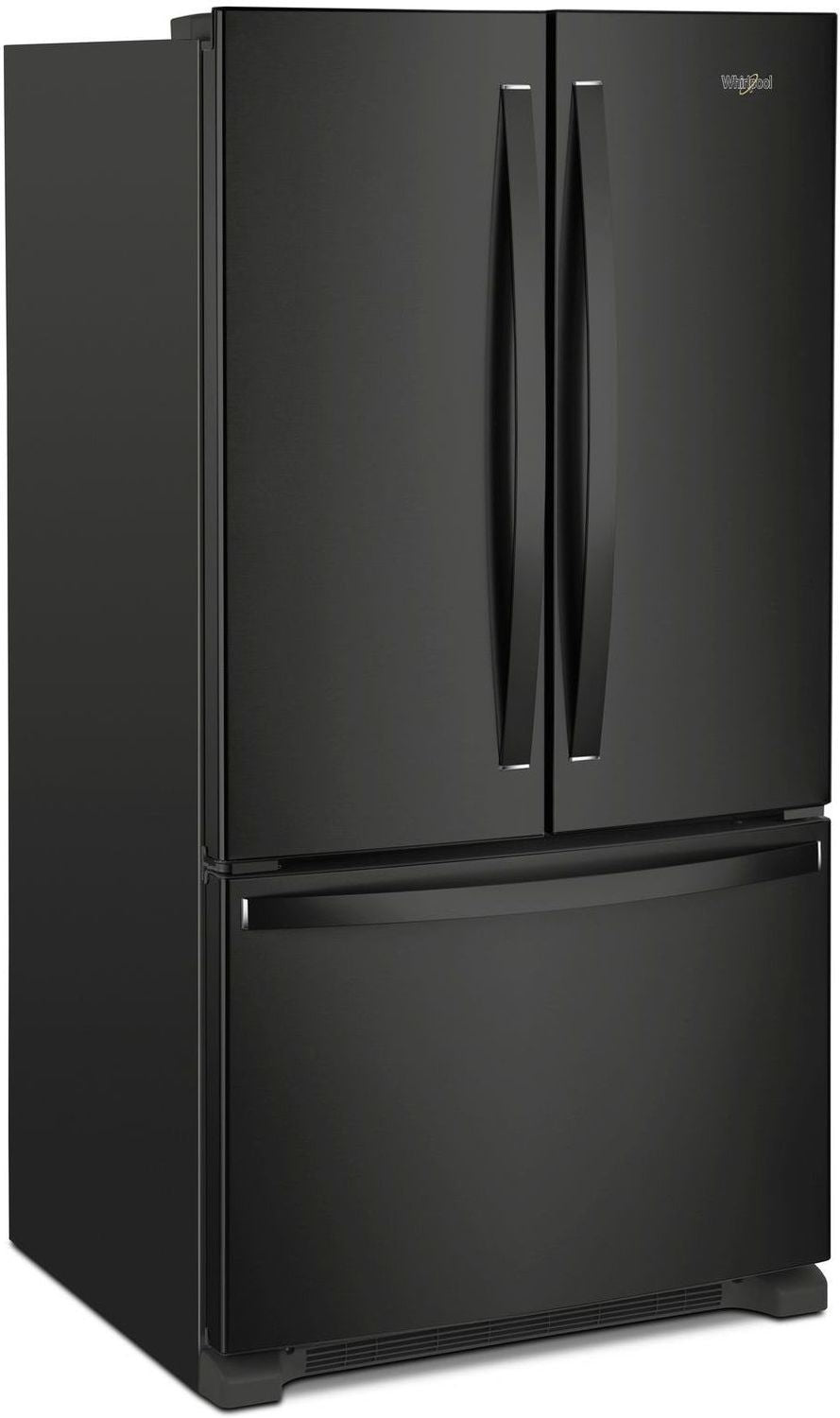 Whirlpool Black French Door Refrigerator (25 Cu. Ft.) - WRF535SWHB