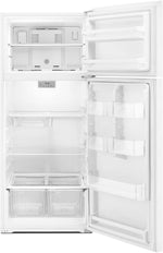 Whirlpool 28" 18 Cu. Ft. White Top-Freezer Refrigerator - WRT518SZFW