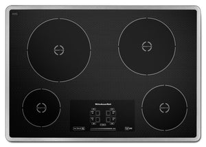 KitchenAid Surface de cuisson à induction inox KICU500XSS
