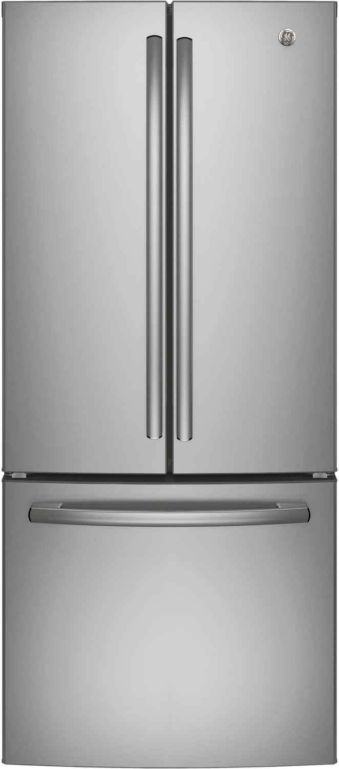 GE Stainless Steel French Door Refrigerator (20.8 Cu. Ft.) - GNE21DSKSS