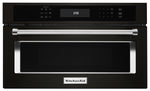 KitchenAid Black Stainless Steel Built-In Microwave (1.4 Cu. Ft.) - KMBP107EBS