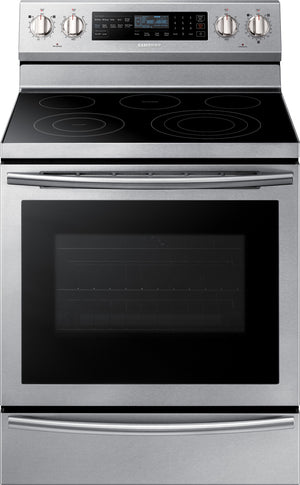 Samsung Cuisinière électrique 5,9 pi³ à convection inox NE59N6650WS/AC