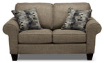 Drake Sofa, Loveseat and Chair Set - Mercury