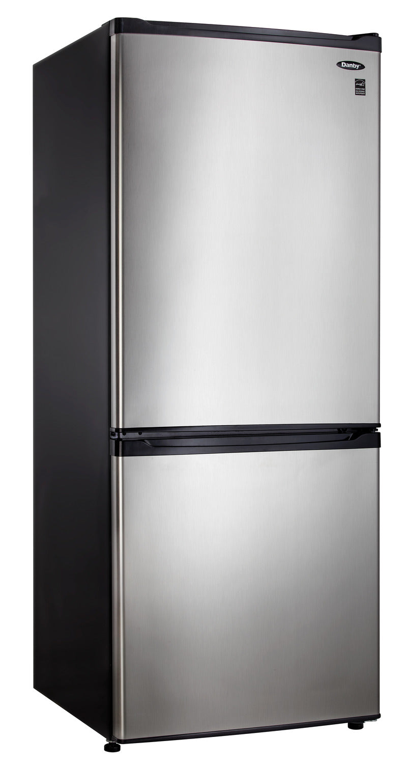 Danby Stainless Steel Bottom-Mount Refrigerator (9.2 Cu. Ft.) - DFF092C1BSLDB