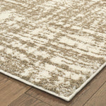 Vaughn W1803JL Distressed Abstract Area Rug (3'10"X5'5")