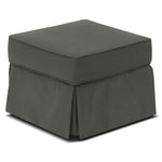 Tasya Ottoman - Dark Grey