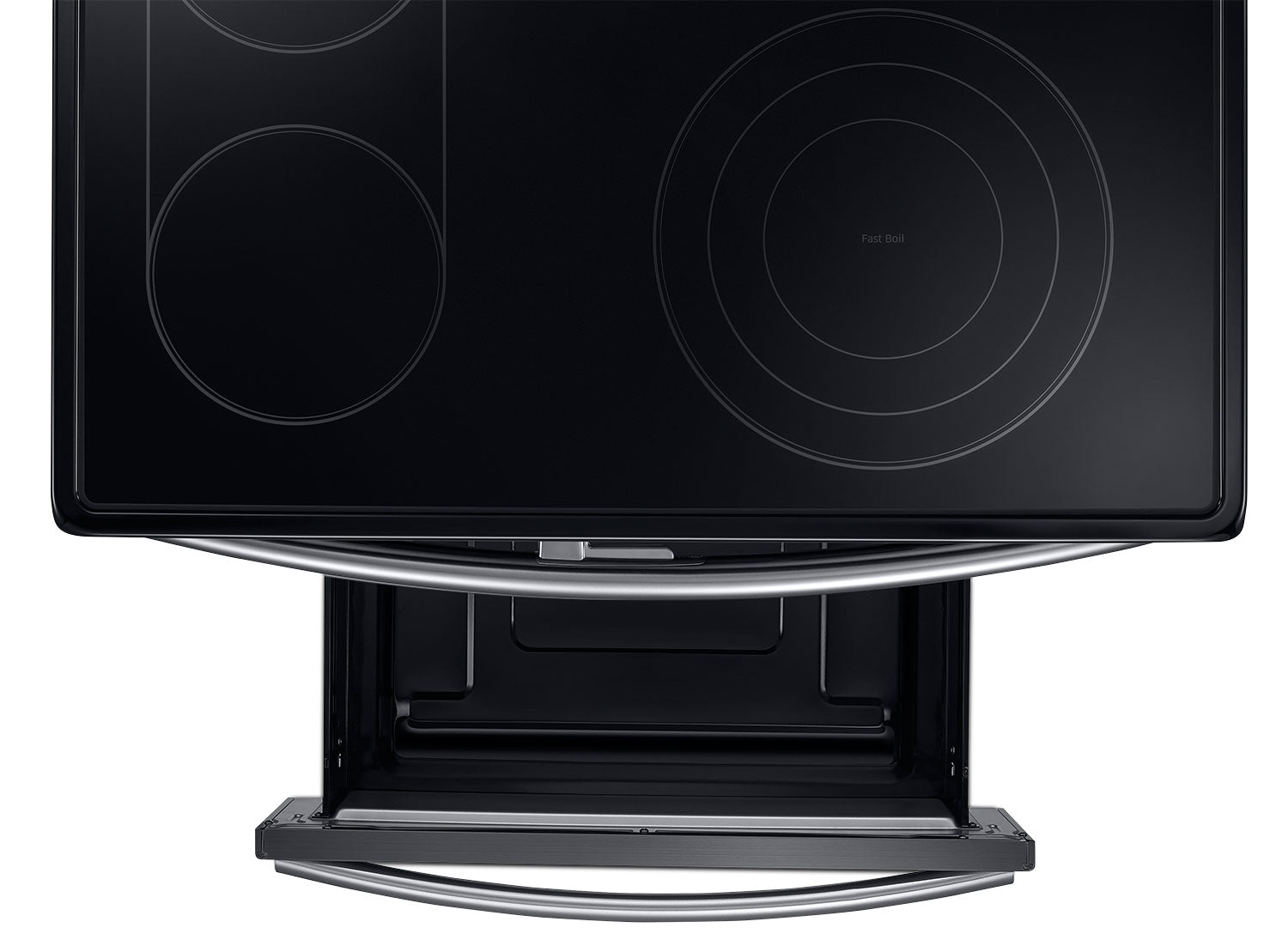 Samsung Black Stainless Steel Freestanding Electric Convection Range (5.9 Cu. Ft.) - NE59J7850WG/AC