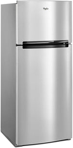 Whirlpool 28" 18 Cu. Ft. Metallic Steel Top-Freezer Refrigerator - WRT518SZFG