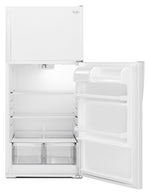 Whirlpool 28" 14.3 Cu. Ft. White Top-Freezer Refrigerator - WRT134TFDW