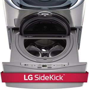 LG Laveuse sur piédestal SidekickMC 1,1 pi³ graphite WD200CV