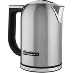 KitchenAid Brushed Stainless Steel Electric Kettle (1.7 L) - KEK1722SX