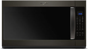 Whirlpool Four micro-ondes avec hotte intégrée 2,1 pi³ inox noir YWMH53521HV