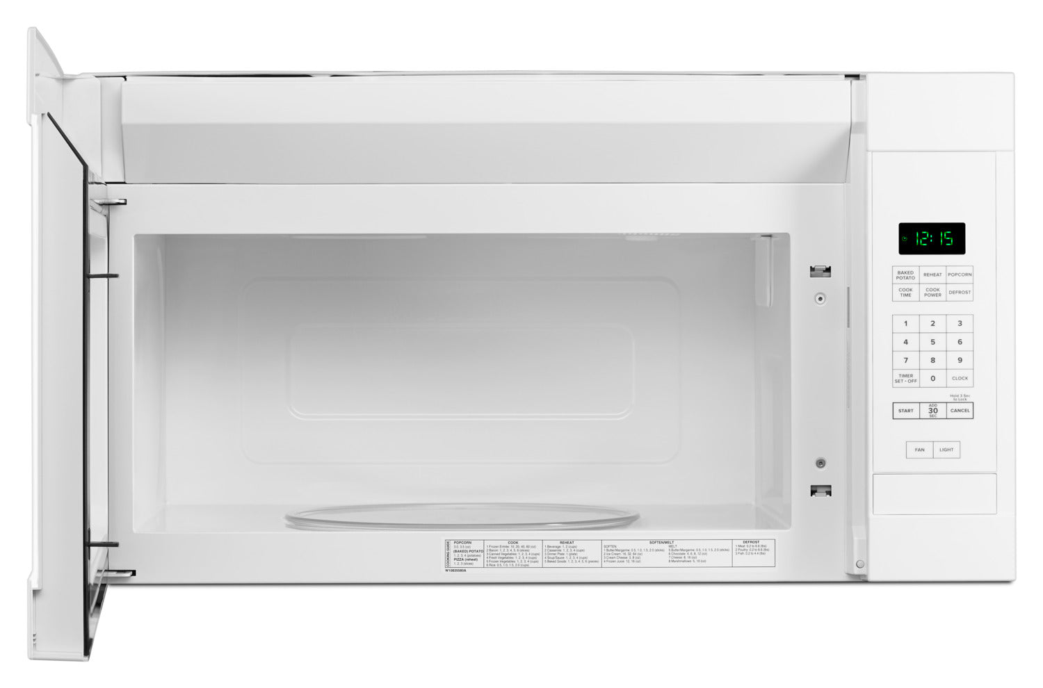 Amana White Over-the-Range Microwave (1.6 Cu. Ft.) - YAMV2307PFW