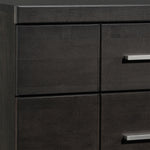 Seville 6-Drawer Chest - Charcoal