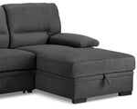 Tessaro Pop-Up Sofa Bed - Charcoal