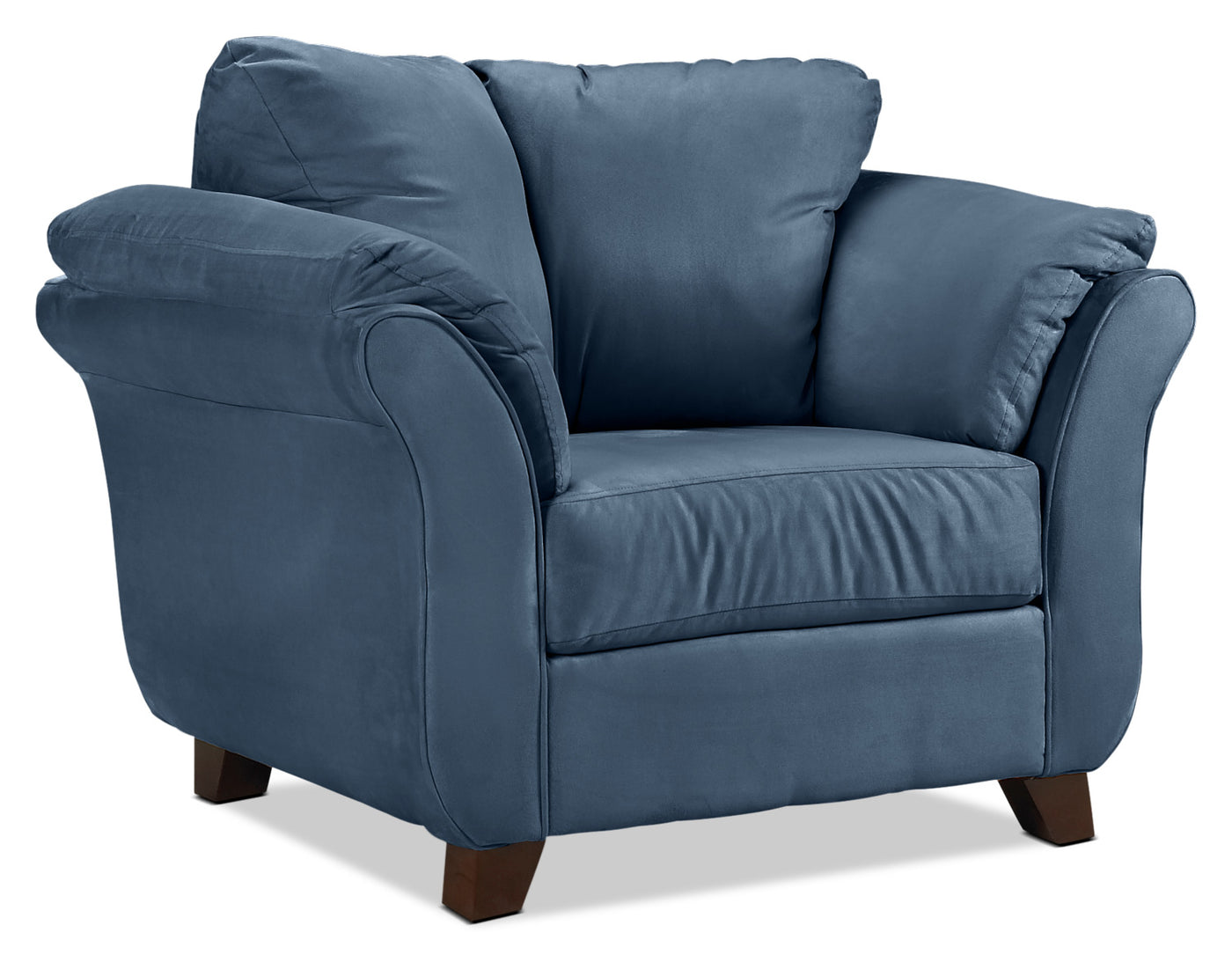 Collier Sofa and Chair Set - Cobalt Blue