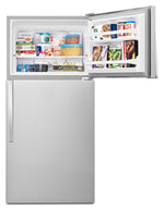Whirlpool 30" 18.25 Cu. Ft. Stainless Steel Top-Freezer Refrigerator - WRT148FZDM