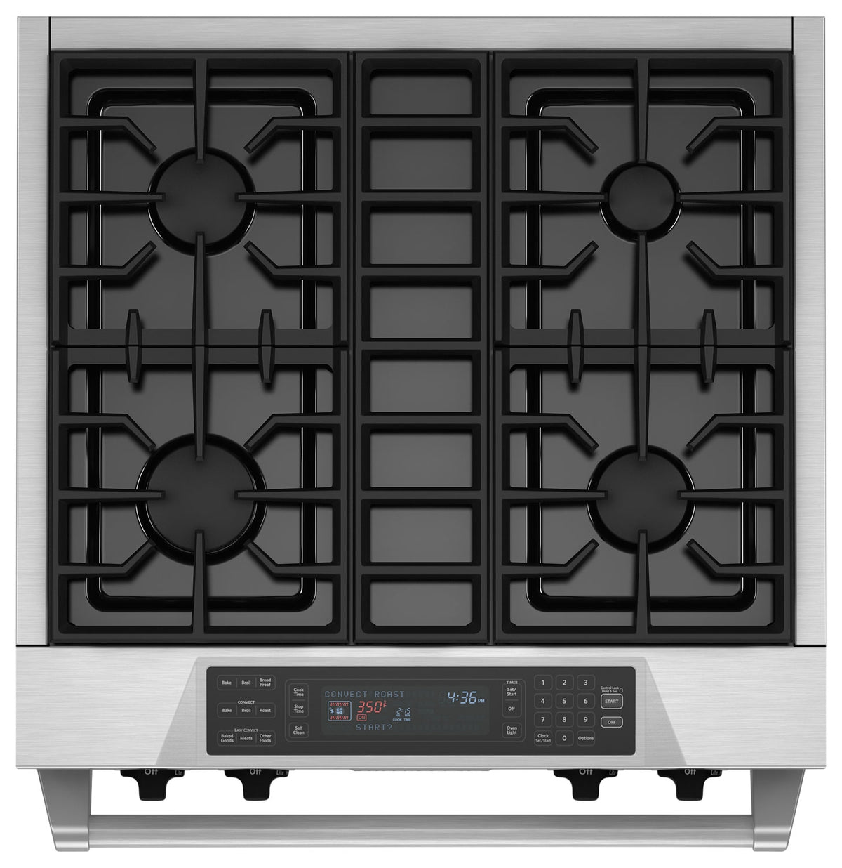 KitchenAid Stainless Steel Slide-In Dual Fuel Range (4.1 Cu. Ft.) - KDRS407VSS