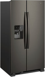 Whirlpool 35.88" 25 Cu. Ft. Black Stainless Steel Side-by-Side Refrigerator - WRS325SDHV
