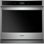 Whirlpool Stainless Steel Electric True Convection Wall Oven (5.0 Cu. Ft.) - WOS97EC0HZ