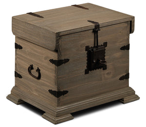 Wilcott Table de bout - chêne foncé