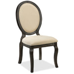 Victoria Side Chair - Grey and Beige