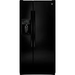 GE Black Side-by-Side Refrigerator (22.5 Cu. Ft.) - GSS23HGHBB