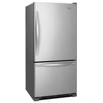 Whirlpool Stainless Steel Bottom-Freezer Refrigerator (22.1 Cu. Ft.) - WRB322DMBM