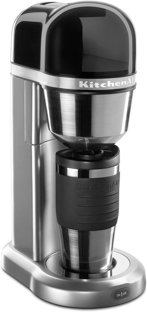 KitchenAid Cafetière individuelle avec tasse thermique de 18 oz argent - KCM0402CU