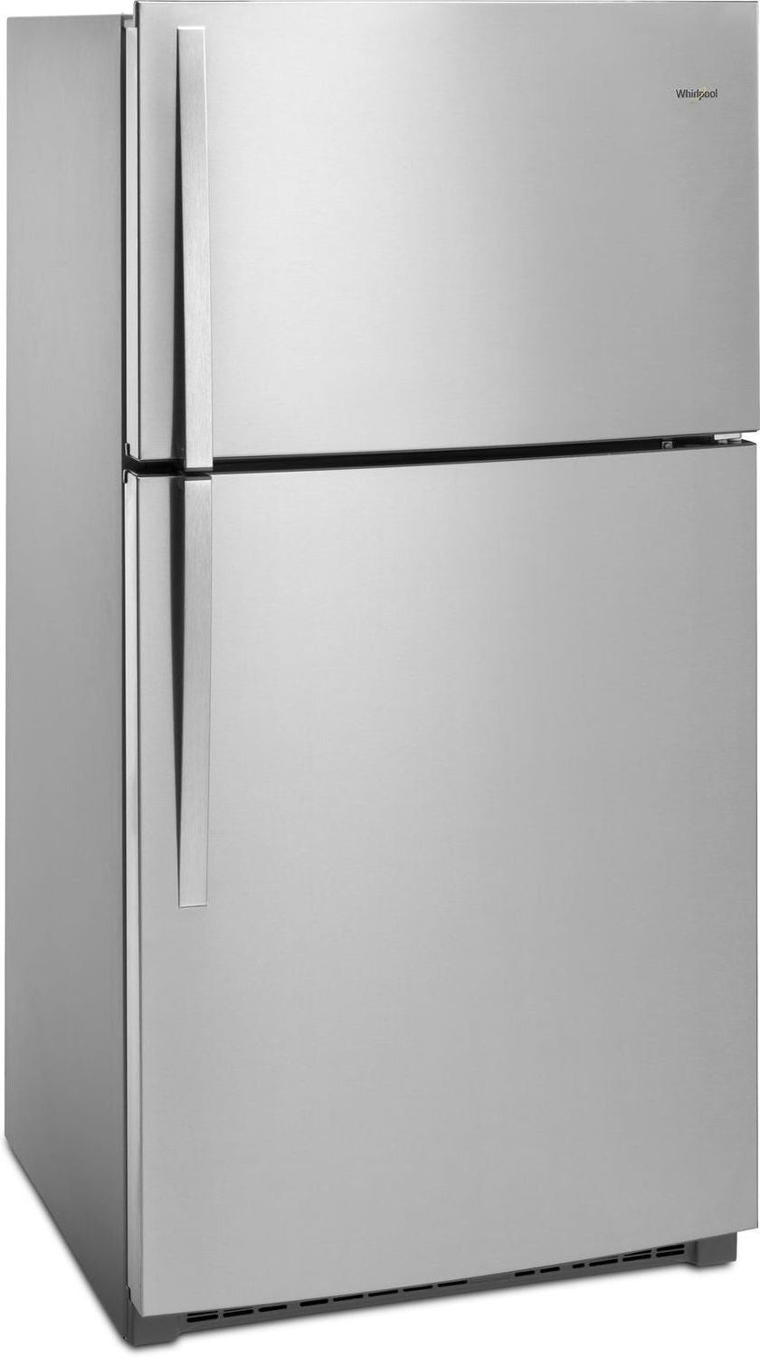 Whirlpool 32.8" 21 Cu. Ft. Stainless Steel Top-Freezer Refrigerator - WRT541SZDZ