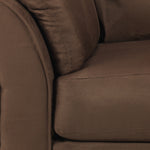Collier Sofa and Loveseat Set - Chocolate