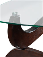 Vivian Coffee Table and Two End Tables - Espresso