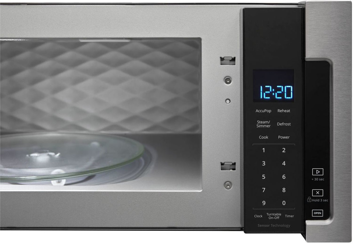 Whirlpool Stainless Steel Over-the-Range Microwave and Hood Combination (1.1 Cu. Ft.) - YWML75011HZ